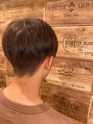 ショート カラー メンズ Alamoa所属・な つのヘアスタイル