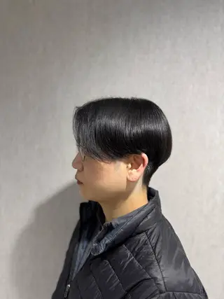 メンズ 曲がる縮毛/カルマパ ーマ/池袋/横村大全のヘアスタイル