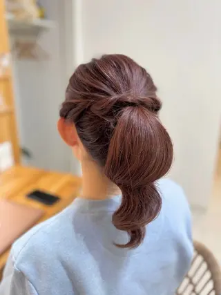 ヘアアレンジ 植木 萌恵のヘアスタイル
