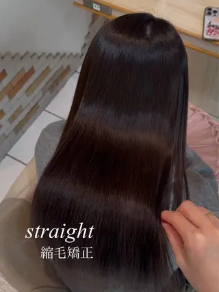 ロング 縮毛矯正/レイヤー カット🎀rikaのヘアスタイル