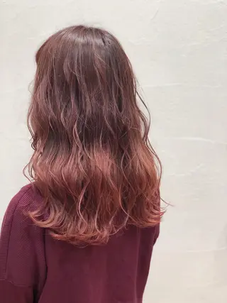 ミディアム カラー メンズカット特化柏駅 徒歩3分LOUのヘアスタイル