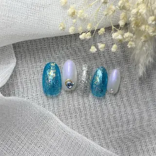 ネイル ⭐︎休業中の練習⭐︎ JNA認定講師髙橋のネイルデザイン