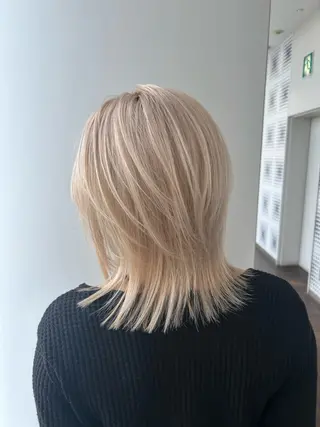 ミディアム レイヤーカット 🪡ｷﾀﾊﾗ　ｶﾅのヘアスタイル