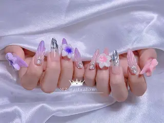 ネイル 長さだし専門店 M2　rikaのネイルデザイン