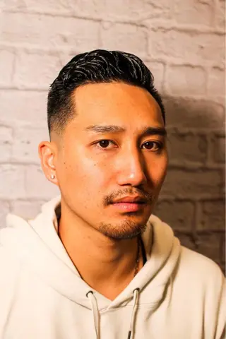 ショート パーマ メンズ 銀座マツナガ新宿野村ビル店所属・メンズカット 佐藤優菜のヘアスタイル