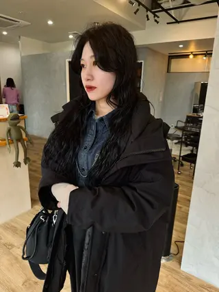 ロング パーマ Basis所属・Basis 田口豪司のヘアスタイル