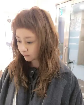 ショート ミディアム セミロング ロング カラー LoRE hair 四条河原町　西尾友里のヘアスタイル