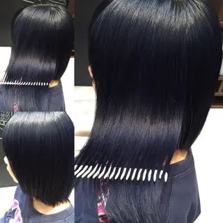 ミディアム カラー Re:ta KANZOのヘアスタイル