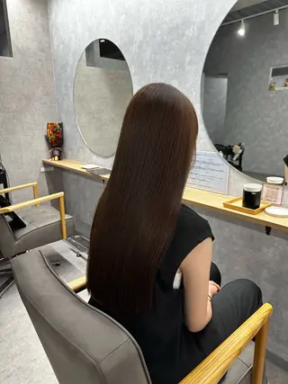 セミロング カラー libelle所属・✨️美髪✨️透明感カ ラー✨️大泉翔／店長のヘアスタイル