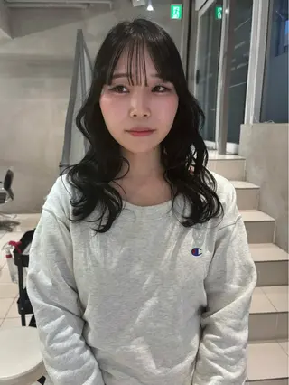 カラー 透明感カラー/set /hana🍀🪽‪のヘアスタイル