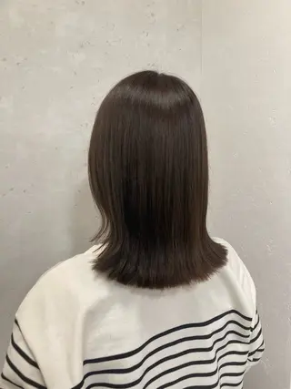 ミディアム カラー 髪質改善 TOMOMIのヘアスタイル