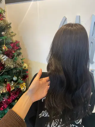 ロング EARTH/A与次郎店所属・EARTH✂️ 榎谷吏織のヘアスタイル