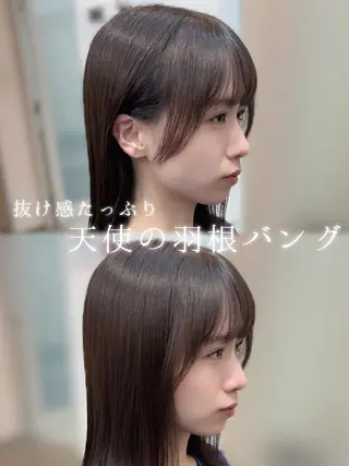 たぴ。ぱつっとボブ /暖色艶カラー🍒のヘアスタイル