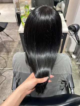 ミディアム 横手 あみのヘアスタイル