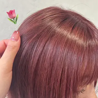 ミディアム ボブ/レイヤー/ ダブルカラー/みのりのヘアスタイル