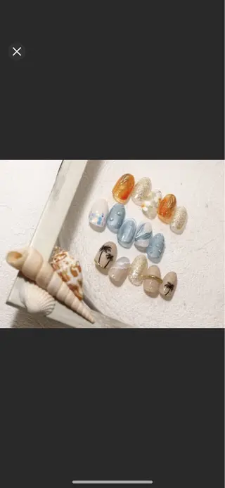 ネイル クレアラルーチェ 徳島空港店のネイルデザイン