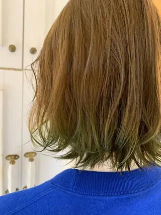 カラー 田中 未澪のヘアスタイル