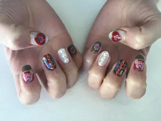 ネイル 💎🐰 saki. m 🐰💎のネイルデザイン