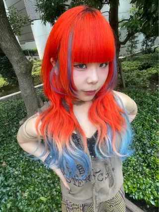 カラー ハイトーン/レイヤー /senaのヘアスタイル