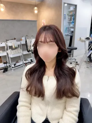 ロング MAHO/透明感カラ ー/髪質改善🍒のヘアスタイル