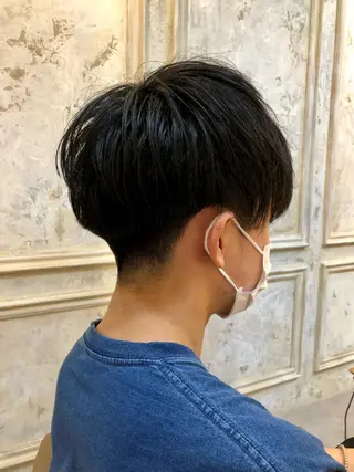 ショート メンズ Carina所属・セン北徒歩５分 キシタクのヘアスタイル