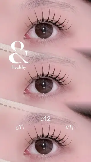 マツエク・マツパ 🌷EYESTYLE nanase🌷のマツエク・マツパデザイン