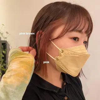 ショート カラー 暖色カラー/レイヤー 🌙 オノユリカのヘアスタイル