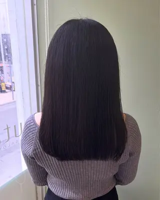 ミディアム 一條 乃亜のヘアスタイル