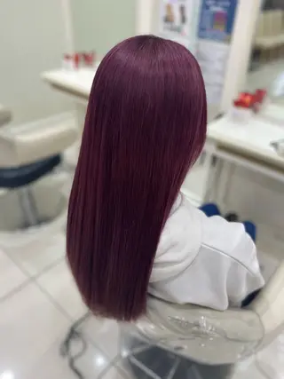 ロング カラー Ash志木/TOP 宮崎 瑠菜のヘアスタイル