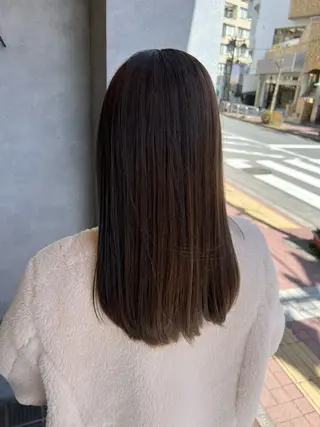 ロング カラー N°jillva 𝑘𝑎𝑟𝑖𝑛のヘアスタイル