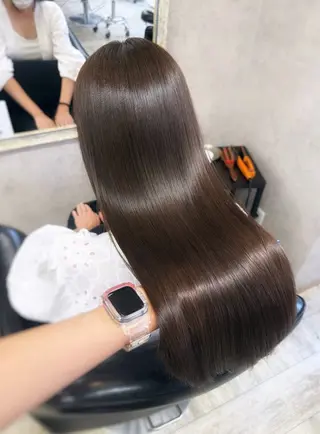 ロング noa Hair Design所属・💞Yuu/艶髪/ 韓国ヘア🇰🇷のヘアスタイル