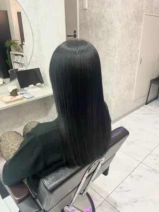 ロング 🦋ハイトーン🦋 石山 希理🦋のヘアスタイル