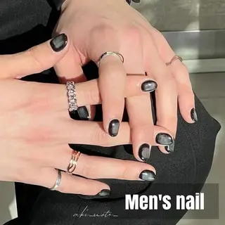 メンズ ネイル GRANDE大須 栄/店長 aki🌙のネイルデザイン
