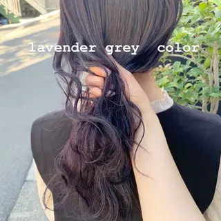 セミロング カラー ヘアアレンジ topstylist 🖤川辺晴加🖤のヘアスタイル