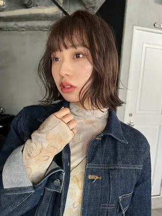 ショート Rico / bob/グレージュのヘアスタイル