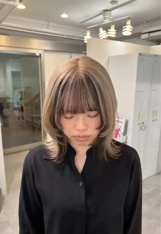 ミディアム カラー ROBIN所属・指名数No.1 /NAOYAのヘアスタイル