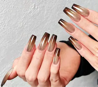 ネイル ETERNA Nail 銀座店【パラジェル/フィルイン/チップ長さだし/マグネット/ニュアンス】所属・ア カリのネイルデザイン