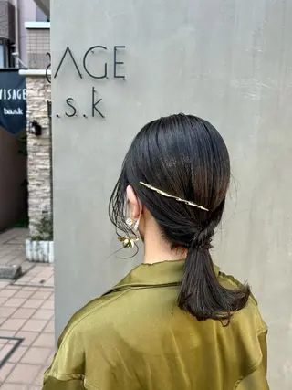 ヘアアレンジ ブリーチ／ヘアセット 🪞🌙minamiのヘアスタイル