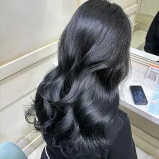 セミロング 💖ダブルカラー/ ケアカラー/レナ💖のヘアスタイル