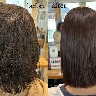 ミディアム ボブカット/ 天王寺美容室/ホノカのヘアスタイル