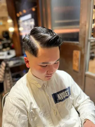 ショート BINGO HAIR WORKS 【ビンゴヘアワークス】所属・🎱メンズフェード 特化HYOGA🎱のヘアスタイル