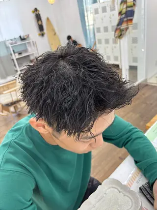 パーマ メンズ メンズ特化サロン Ryomaのヘアスタイル