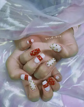 ネイル ラベンダー💖日暮里 ルル💖ネイルのネイルデザイン
