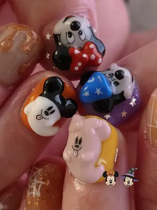 ネイル 3dパーツ/流行り 👧shushu❤️のネイルデザイン