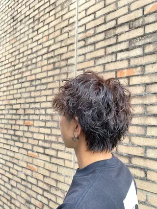 パーマ メンズ Kazu-hair 比治山店所属・佐々木 歩夢のヘアスタイル