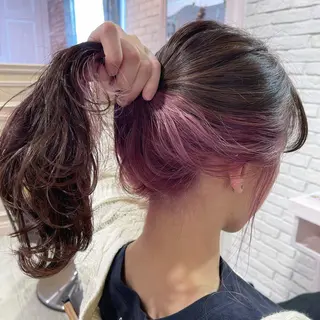 カラー 韓国ヘア/艶カラー /田中悠佑のヘアスタイル