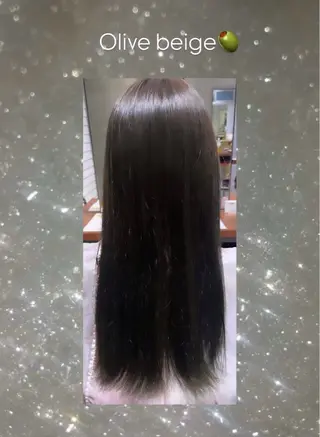 ロング カラー 透明感カラー Suzu.•♬のヘアスタイル