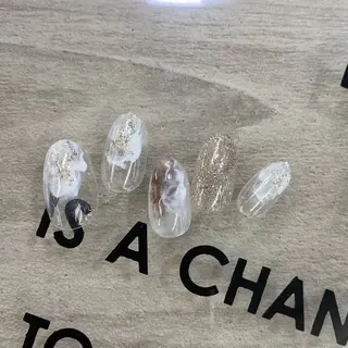 ネイル ⭐︎休業中の練習⭐︎ JNA認定講師髙橋のネイルデザイン