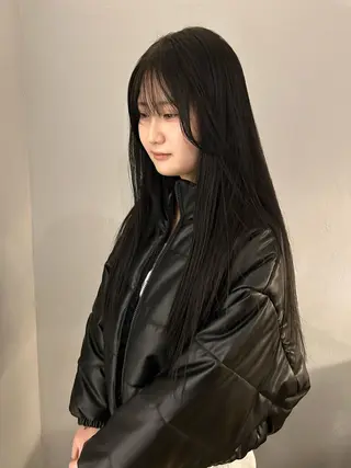 ロング カラー ケアパーマ/ケアブリ ーチdaisukeのヘアスタイル