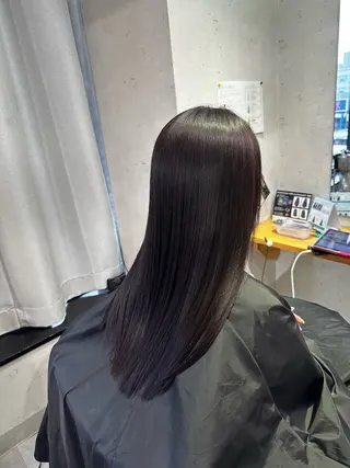 ロング JOS所属・上野/エフェクトブリ ーチ✂︎touiのヘアスタイル